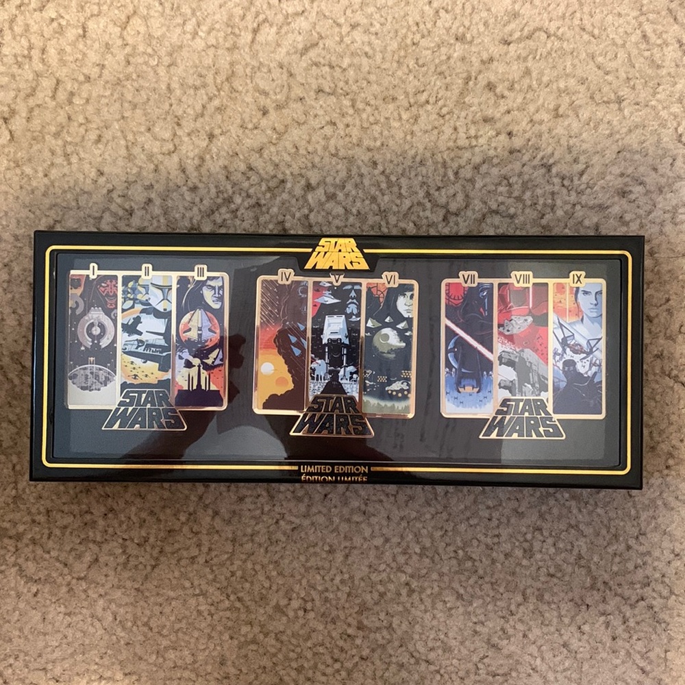 Limited Edition Disney Star Wars Pin Set